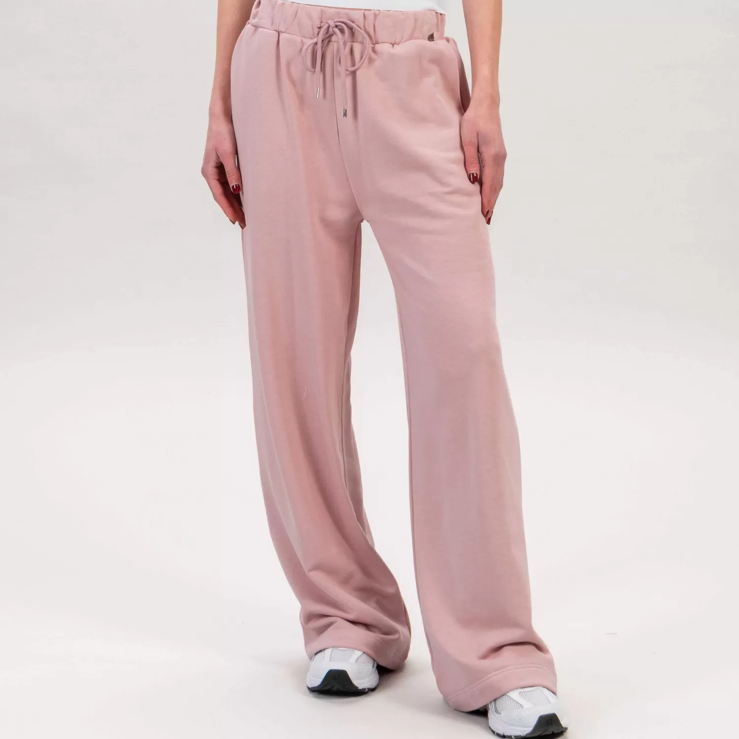 Clearance White Mood Dixie-Pantalone Felpa Con Coulisse - Rosa