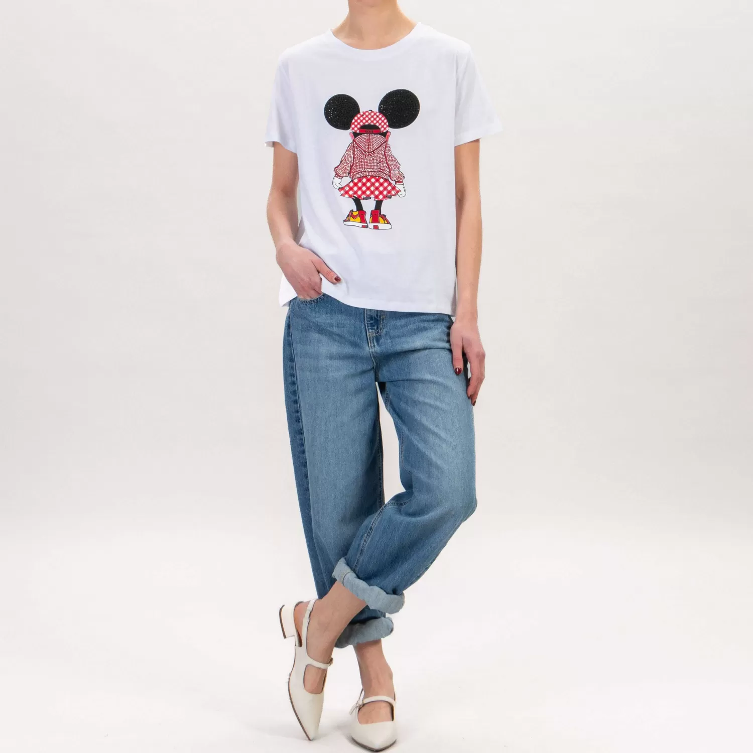 Flash Sale White Mood Dixie-T-Shirt Minnie Cappello Dixie - Bianco