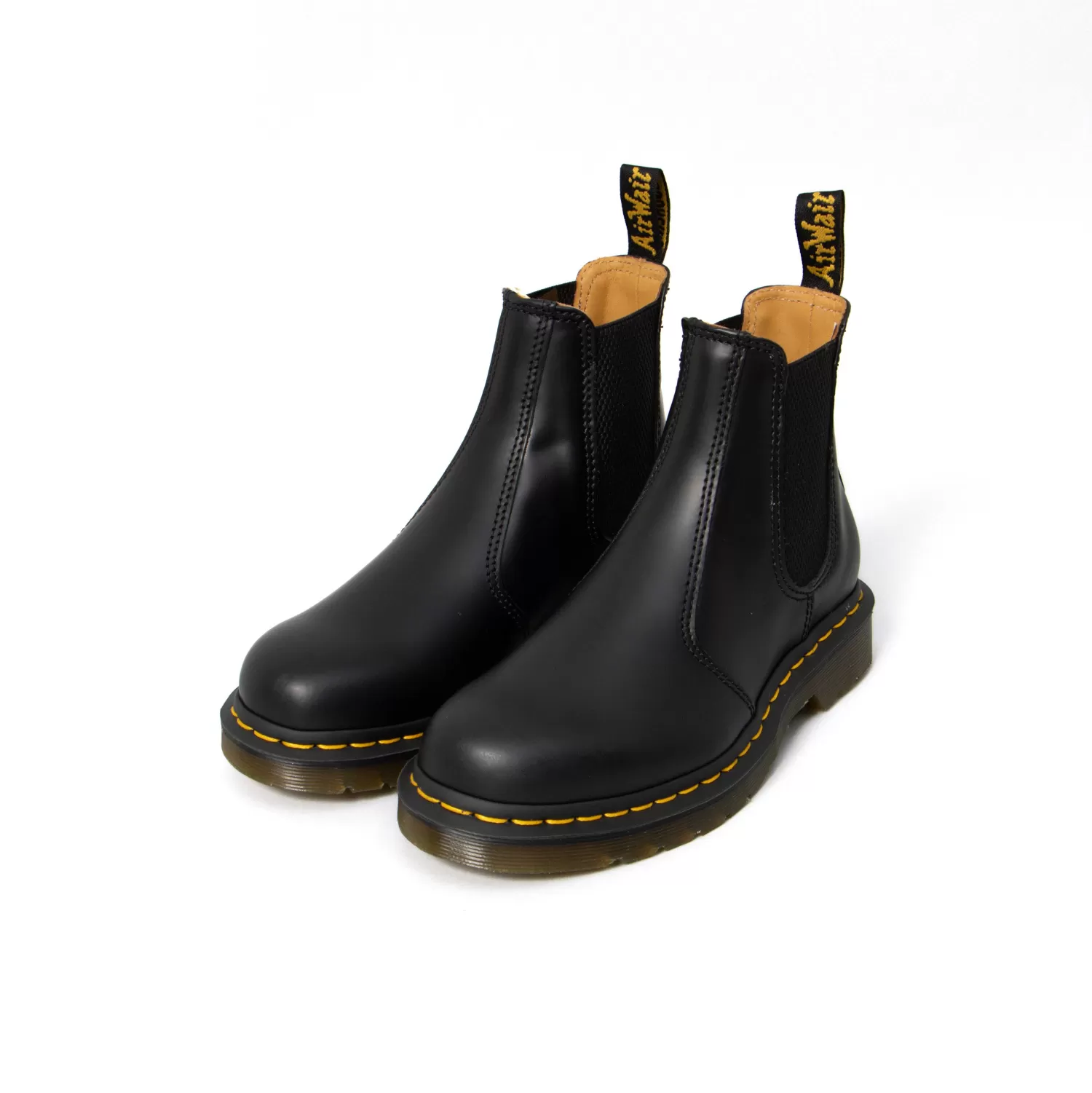 Flash Sale White Mood Dr. Martens-Stivaletto Chelsea 2976 In Pelle - Nero