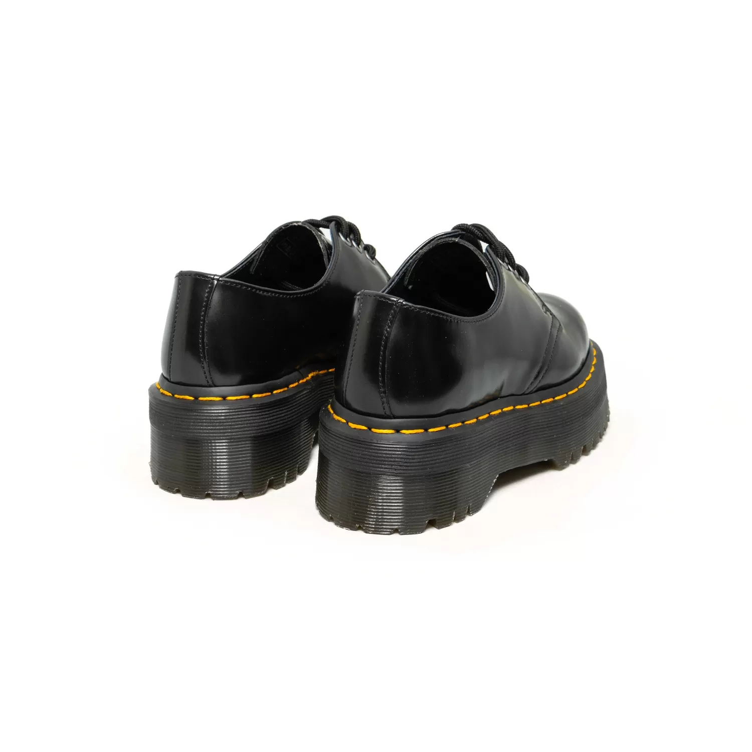 Flash Sale White Mood Dr.Martens-Scarpe Platform In Pelle - Nero