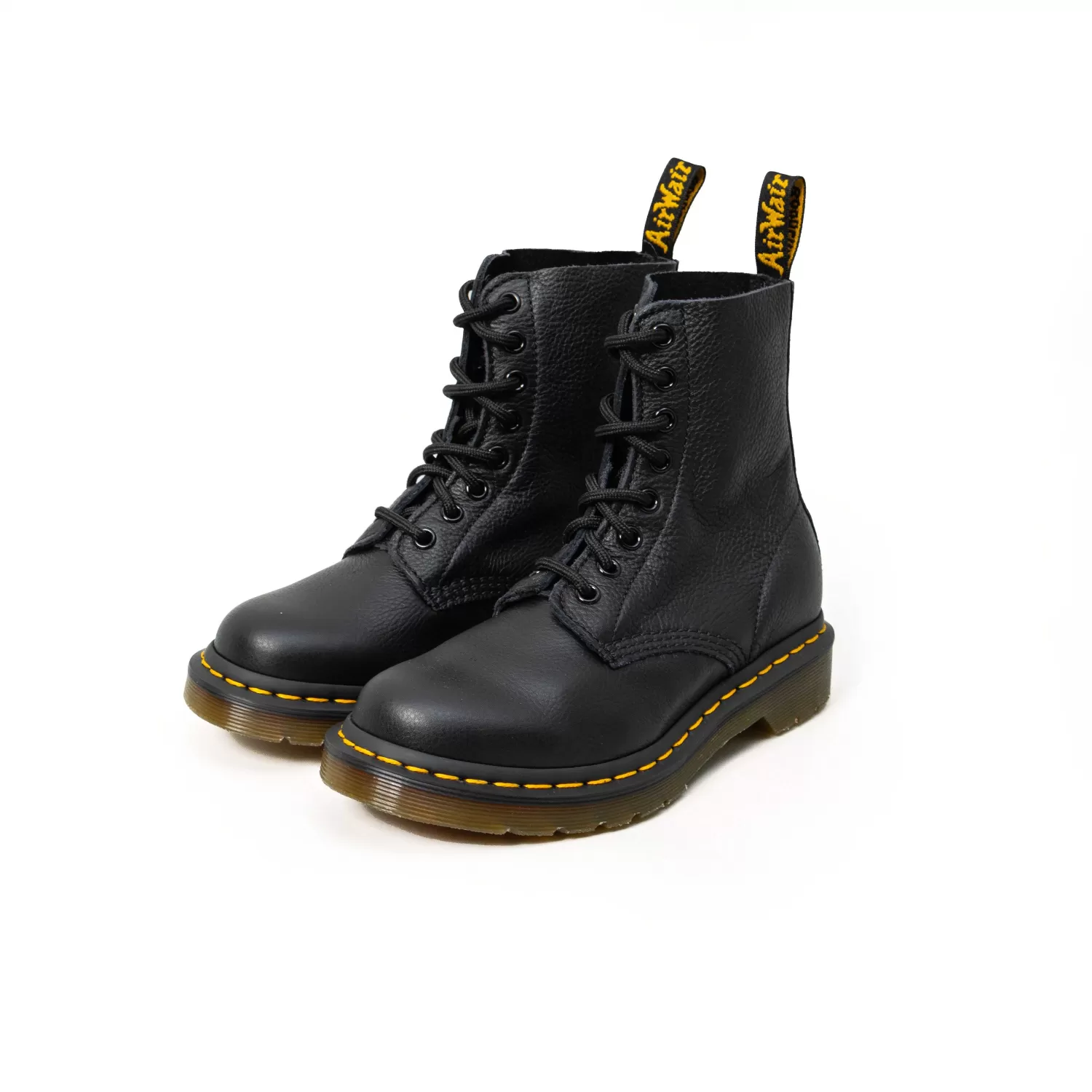 Best Sale White Mood Dr.Martens-Stivale Pascal In Pelle Morbida - Nero