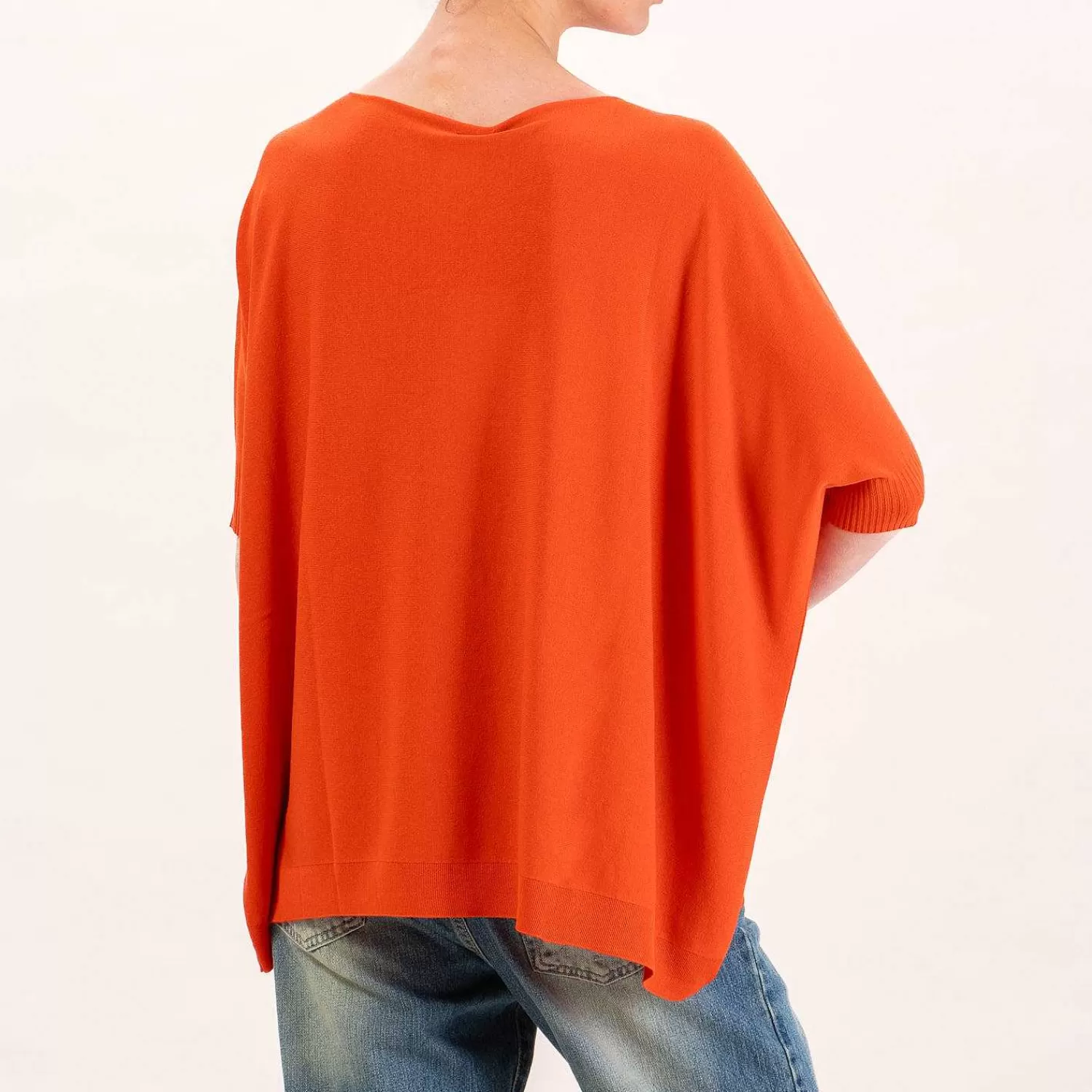 Flash Sale White Mood Kontatto-Maglia Oversize - Arancio