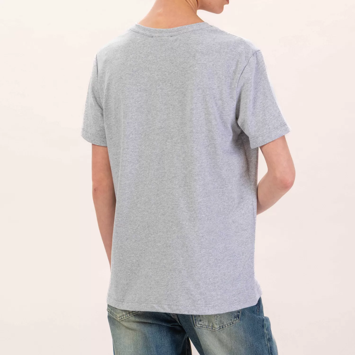 Clearance White Mood Motel-T-Shirt Con Spilla - Grigio