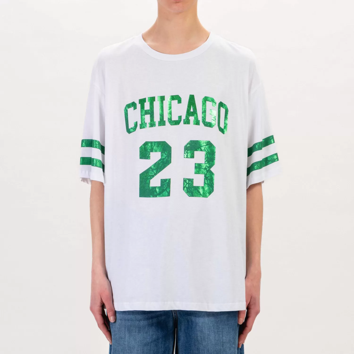 Store White Mood Souvenir-T-Shirt Hockey Chicago - Bianco/Verde