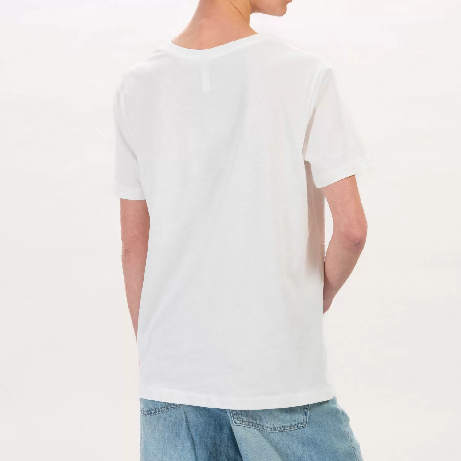 Discount White Mood Tensione In-T-Shirt Con Stampa - Bianco