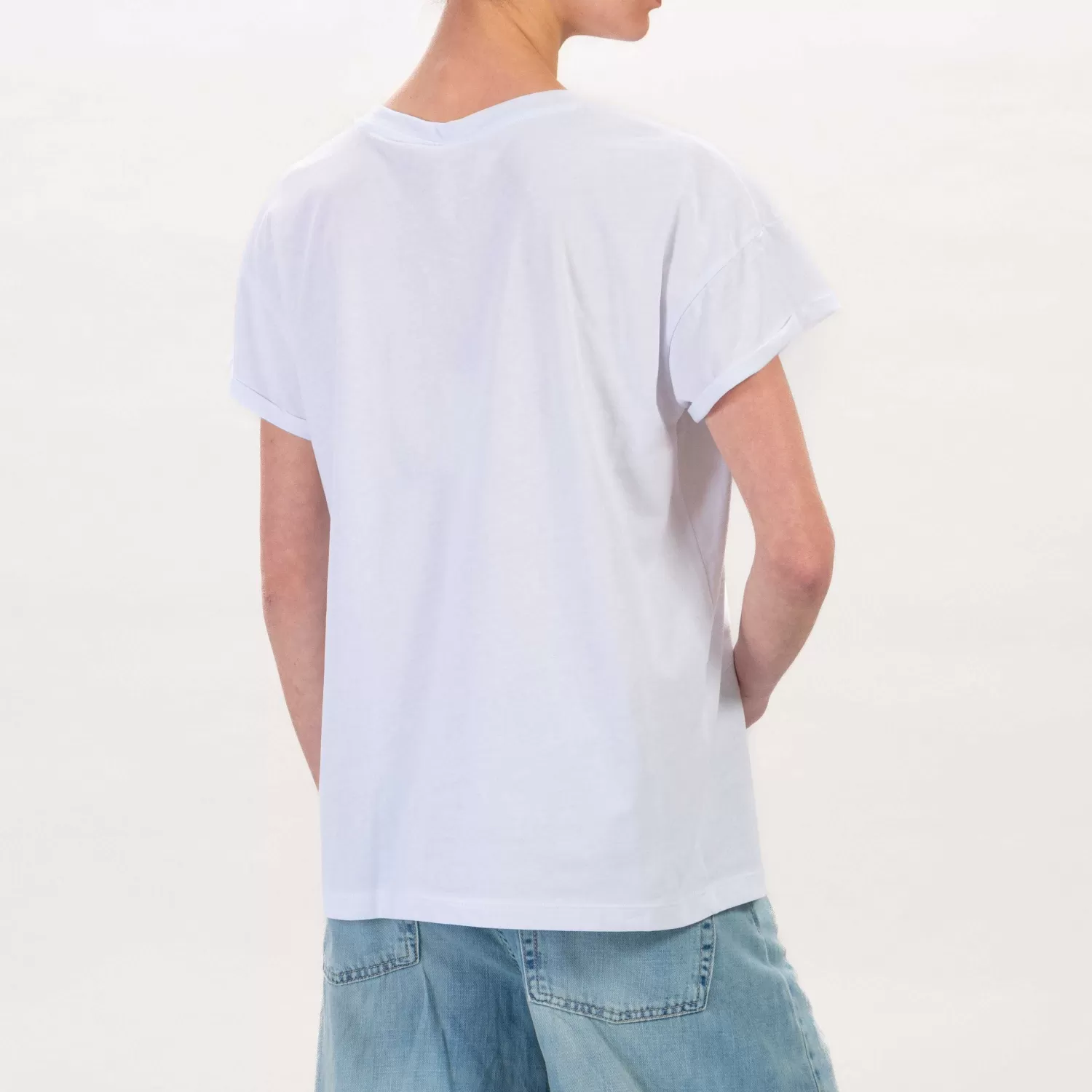 Discount White Mood Tensione In-T-Shirt N 5 - Bianco/Rosso