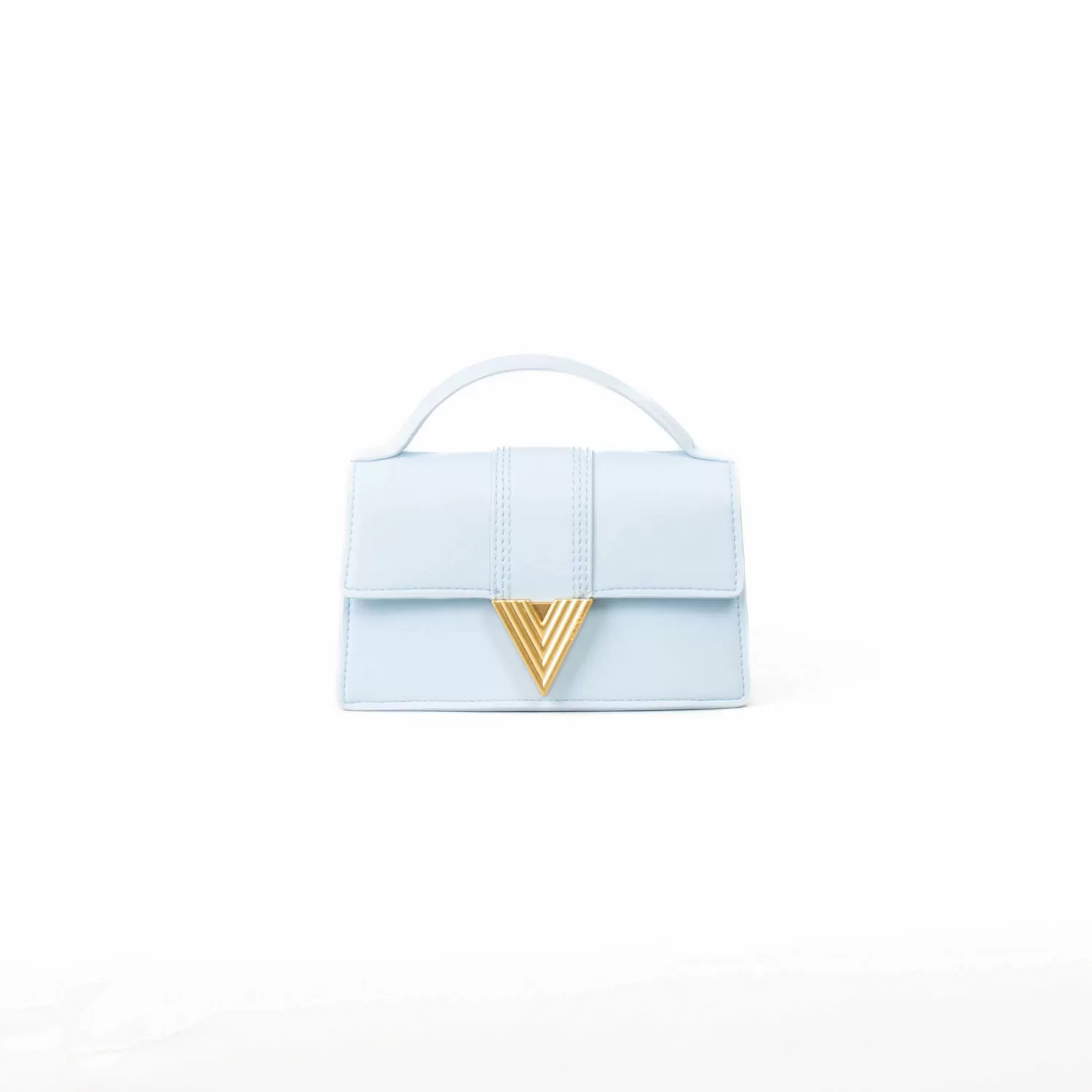 Online White Mood Vicolo-Mini Bag Tribeca A Mano Con Tracolla - Azzurro