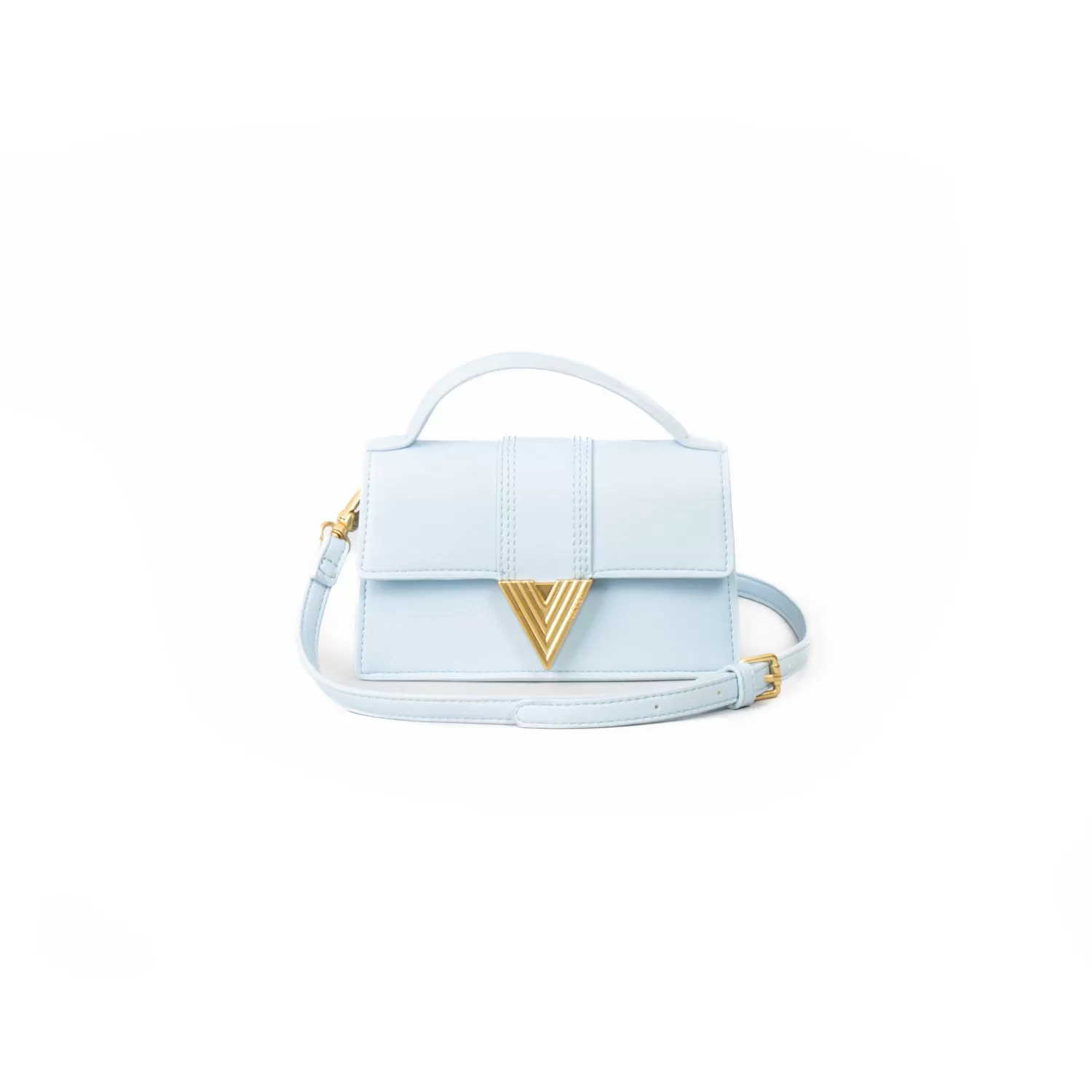 Online White Mood Vicolo-Mini Bag Tribeca A Mano Con Tracolla - Azzurro