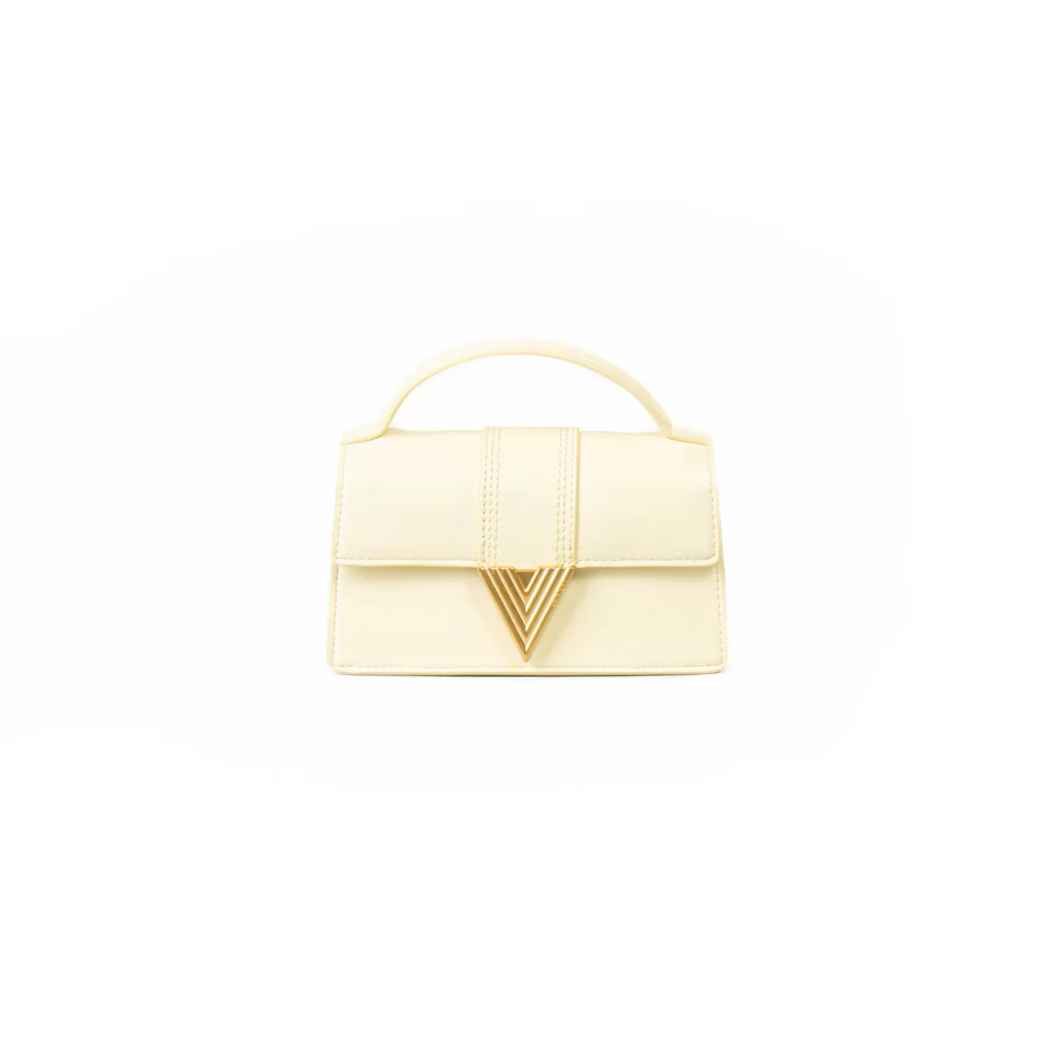 Clearance White Mood Vicolo-Mini Bag Tribeca A Mano Con Tracolla - Banana