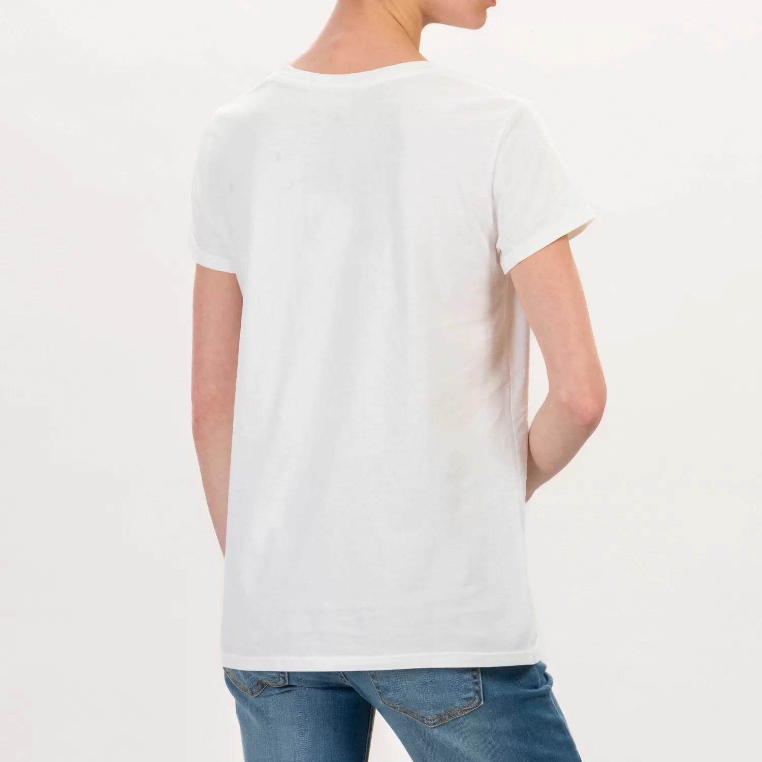 Cheap White Mood Vicolo-T-Shirt Cuore - Latte