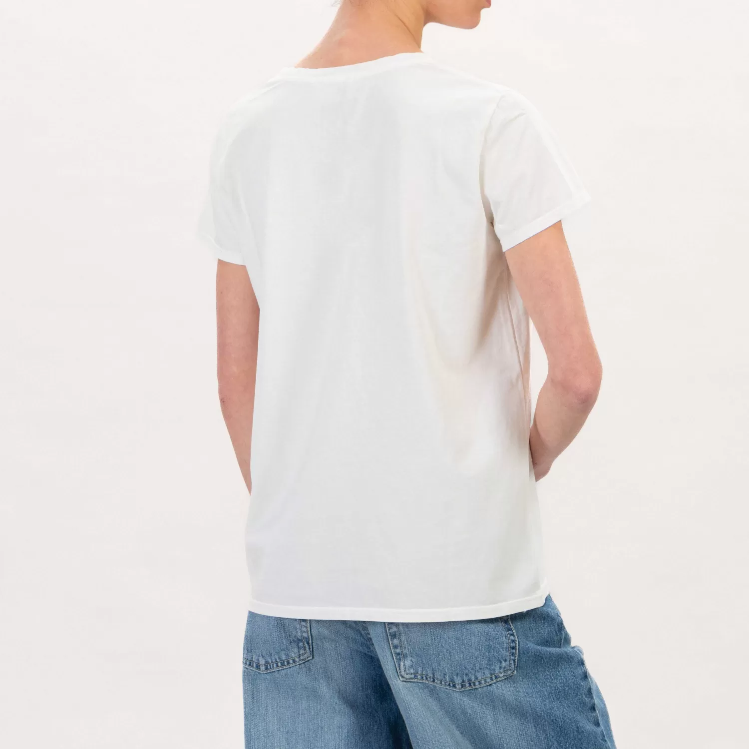 Clearance White Mood Vicolo-T-Shirt Cuore - Latte/Maculato