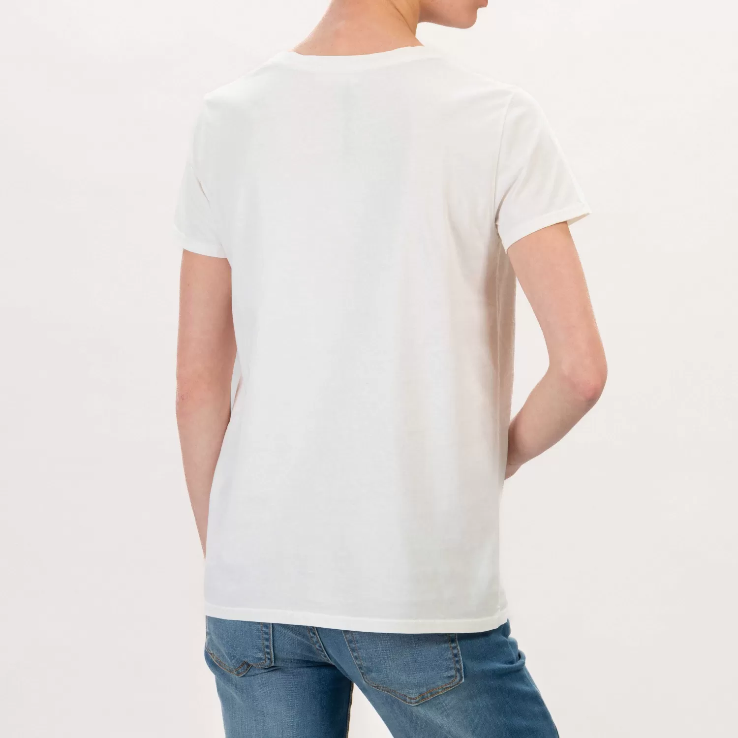 Hot White Mood Vicolo-T-Shirt Orsetto Maculato - Latte