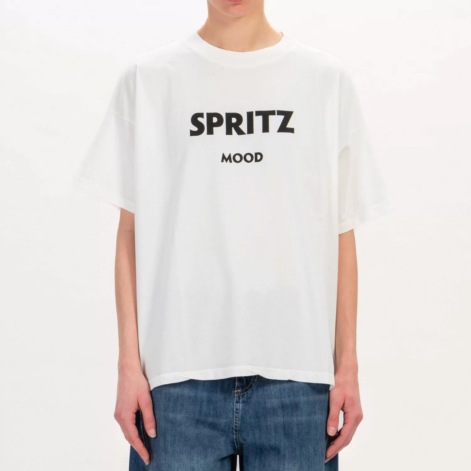 Best Sale White Mood Vicolo-T-Shirt Spritz Mood - Latte