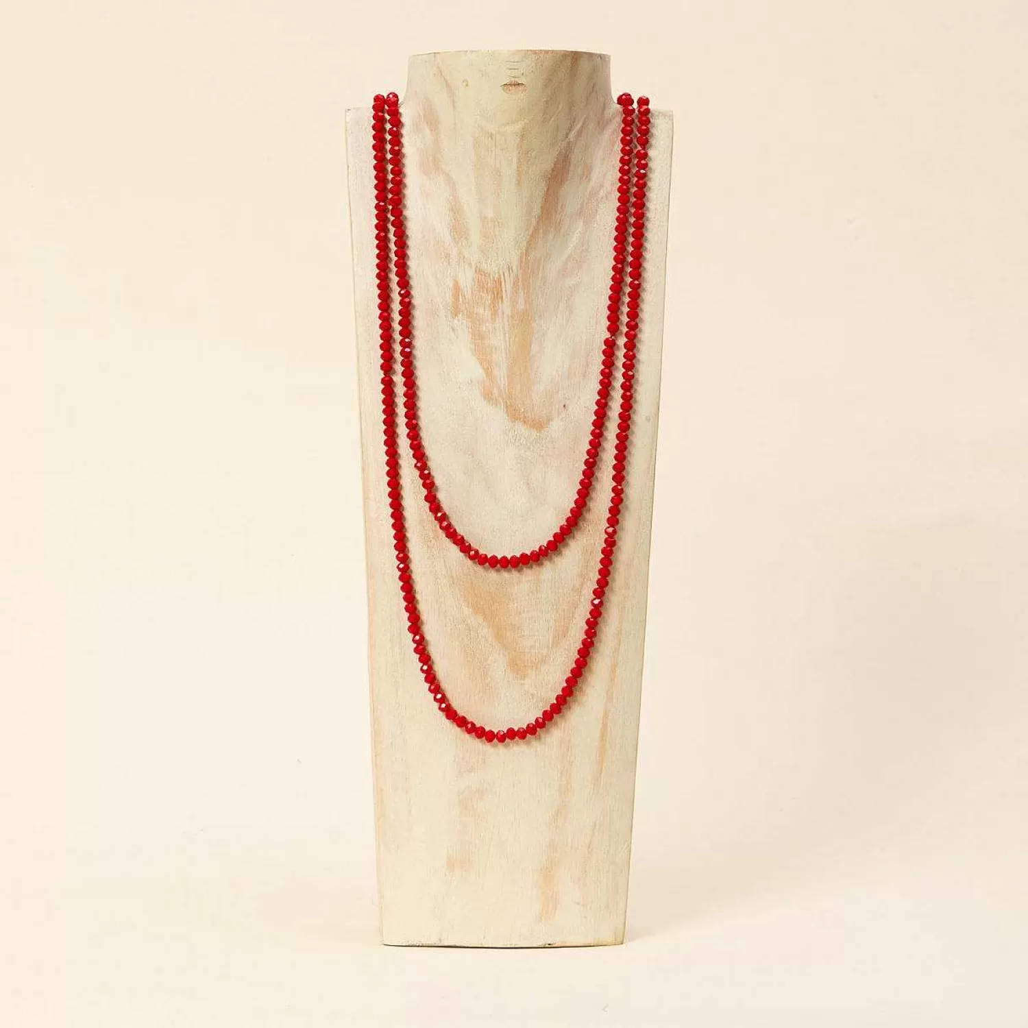 Flash Sale White Mood W By -Necklace - Red