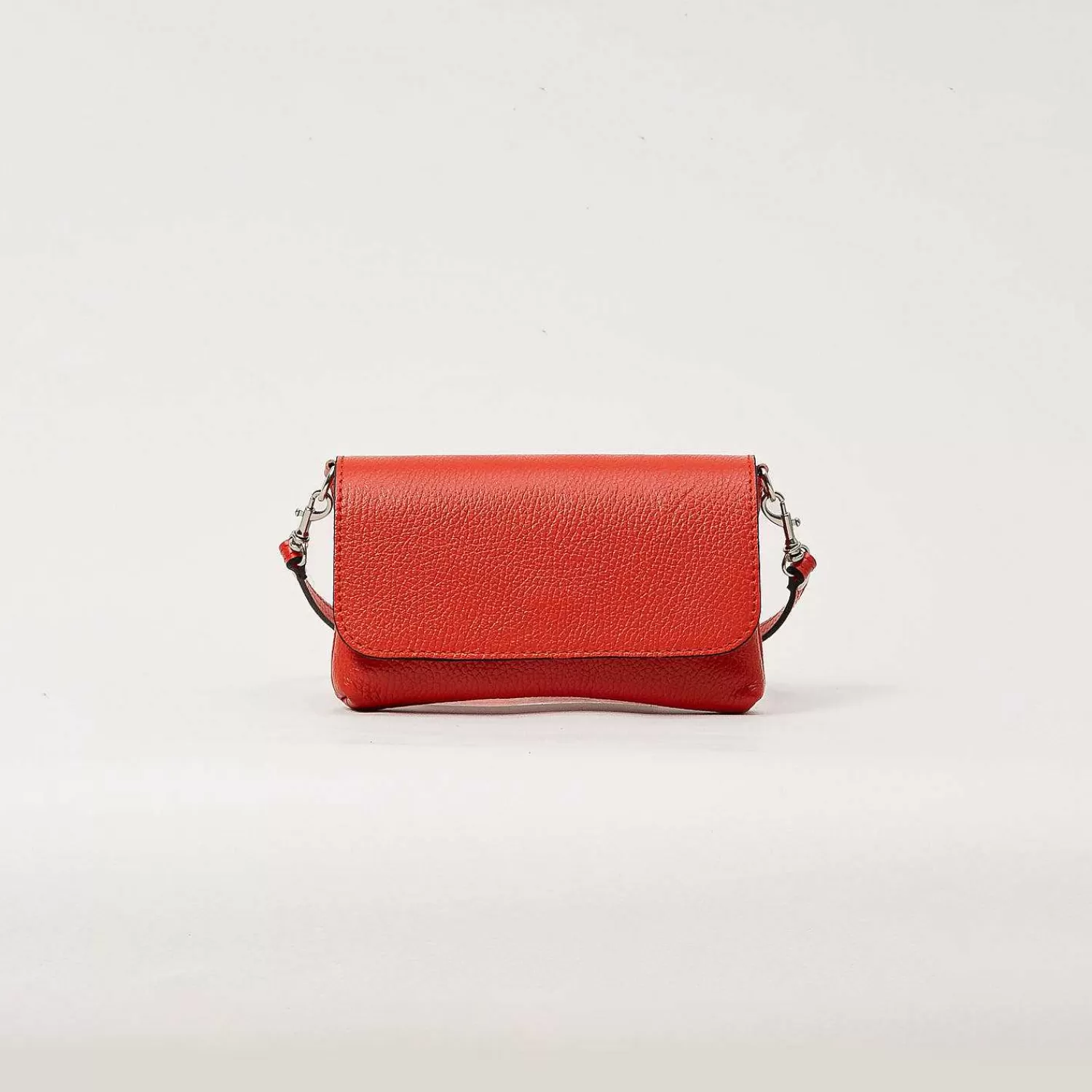 Flash Sale White Mood W By -Pochette Genuine Leather - Arancio