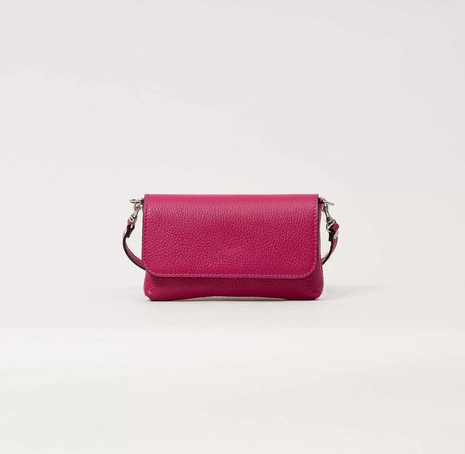 Cheap White Mood W By -Pochette Genuine Leather - Fucsia