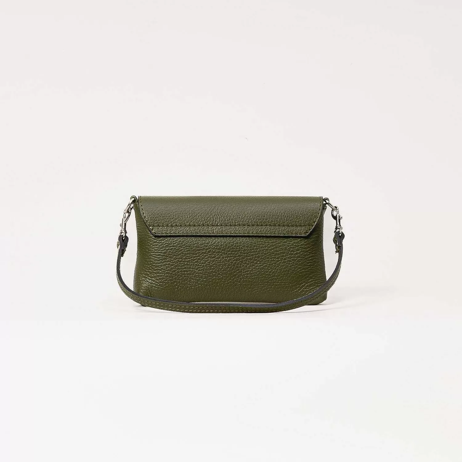 New White Mood W By -Pochette Genuine Leather - Militare