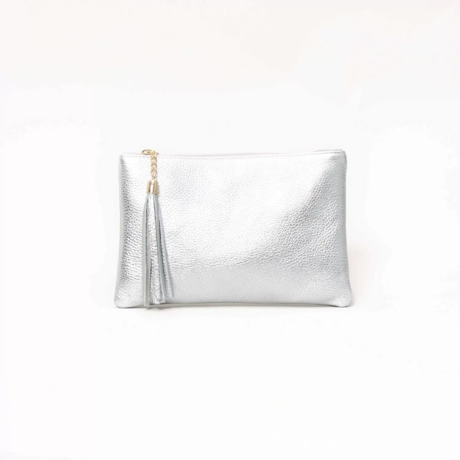 Flash Sale White Mood W By Whitemood- Pochette Con Nappine - Argento