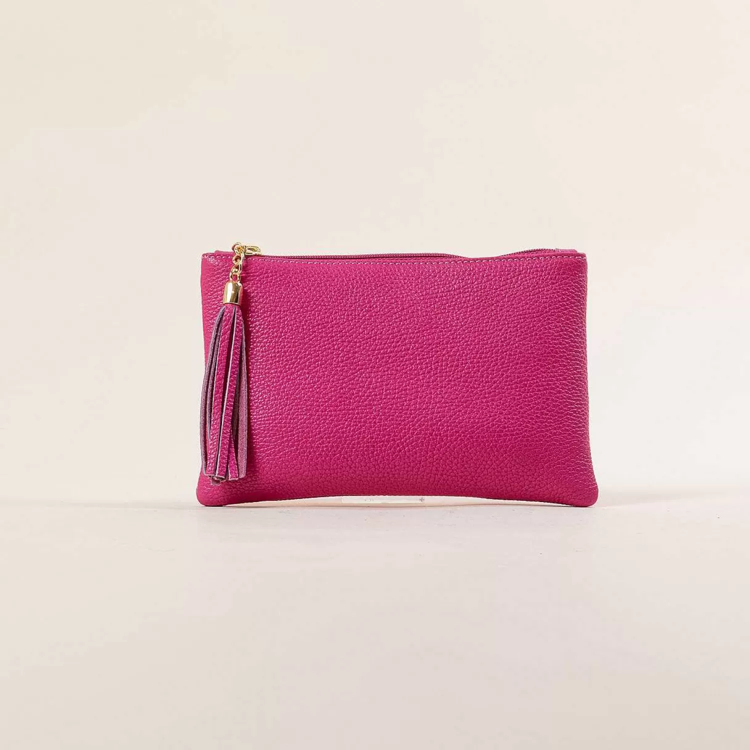 Clearance White Mood W By Whitemood- Pochette With Tassels - Fuchsia