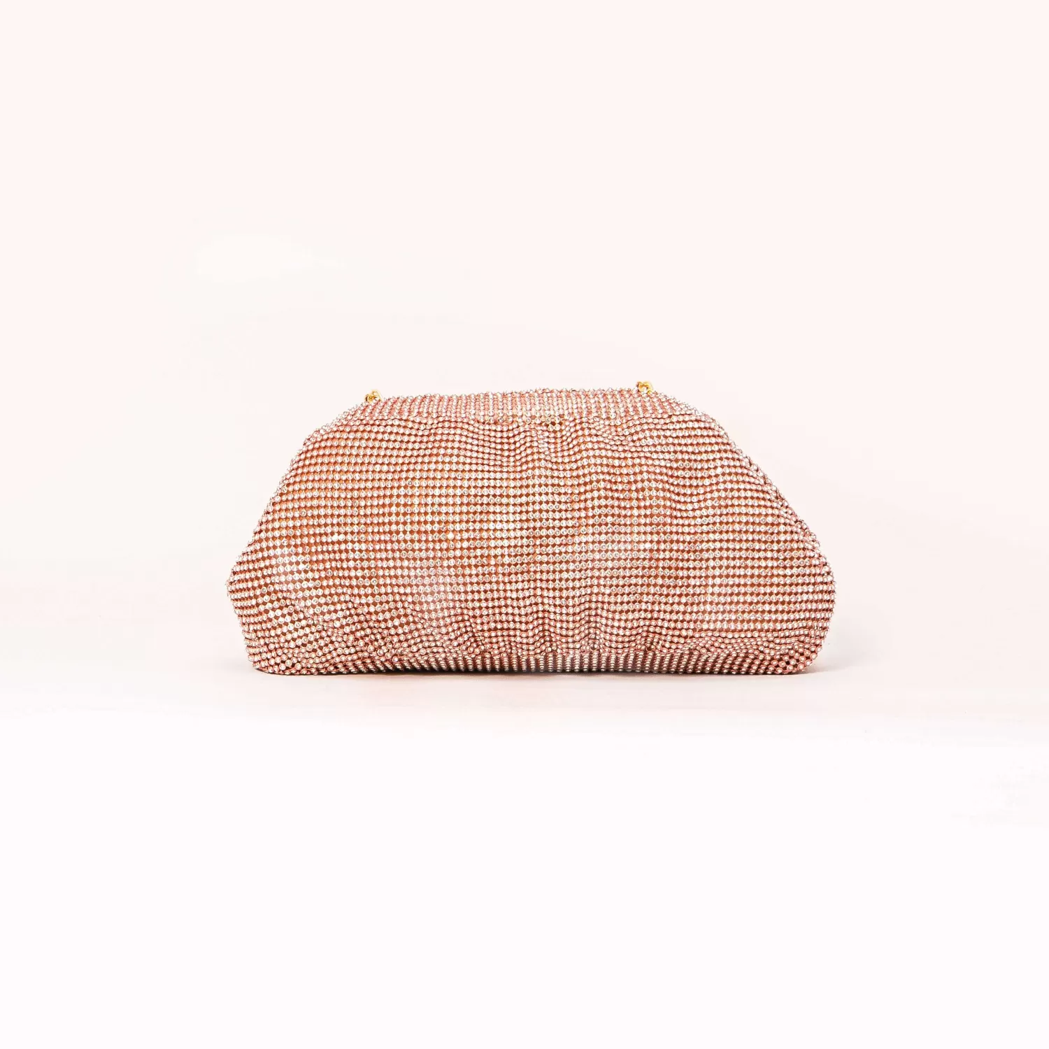 Cheap White Mood W By Whitemood-Pochette Clutch Con Strass - Oro Rosa