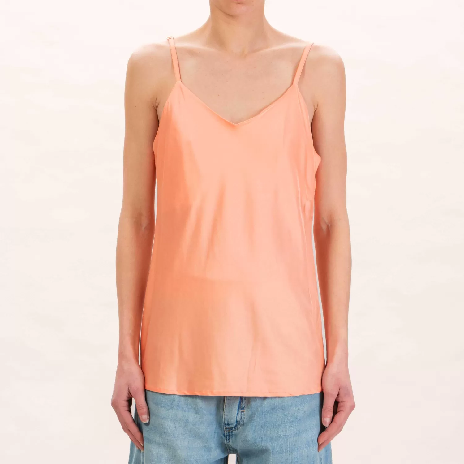 Store White Mood Wu'Side-Top Bretelle Regolabili - Melon