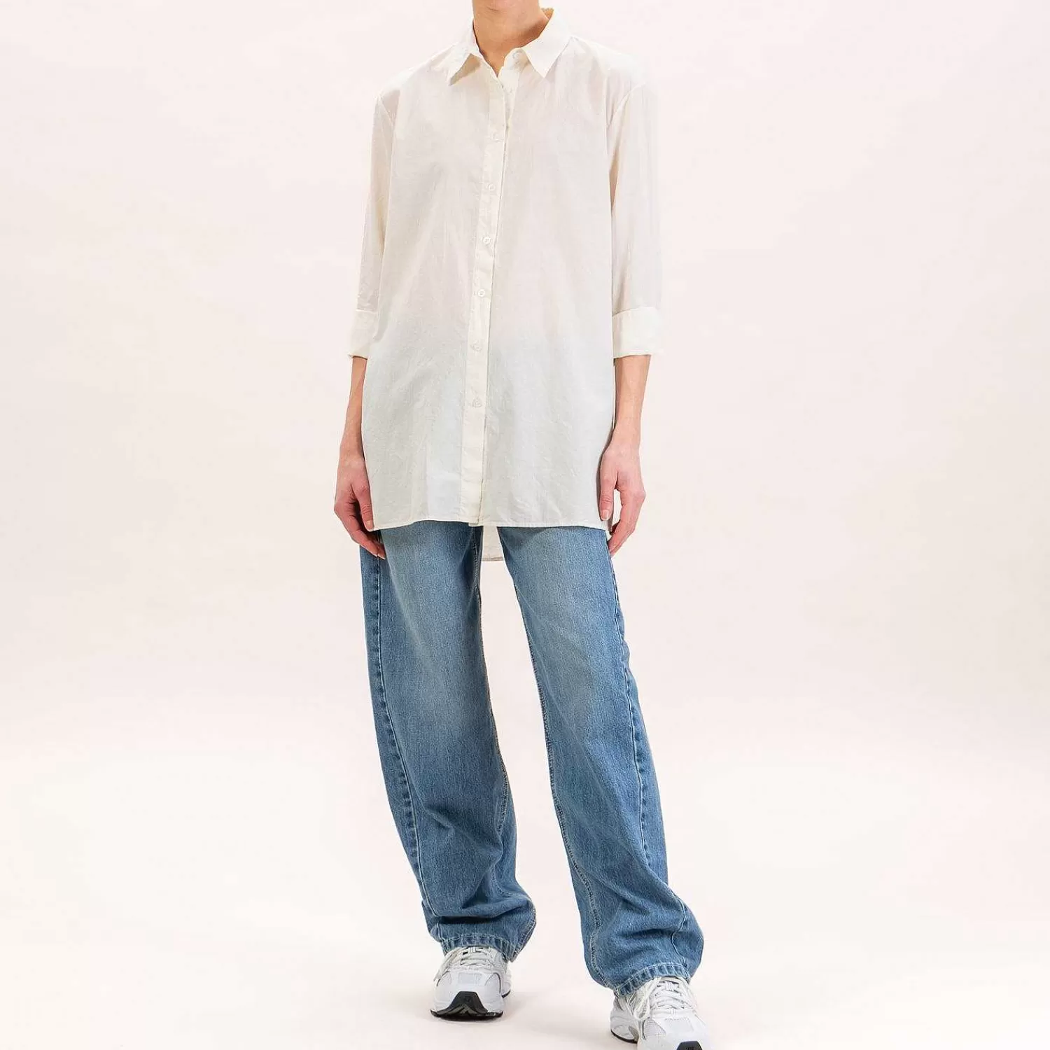 Sale White Mood Zeroassoluto-Camicia Mussola Oversize - Burro