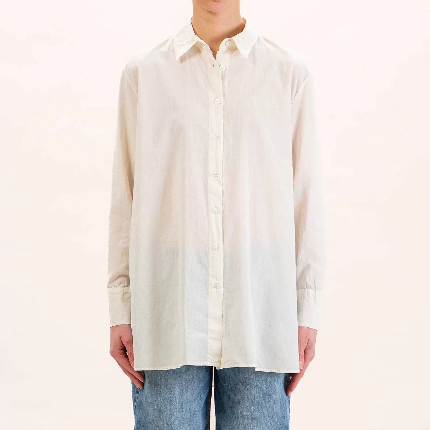 Sale White Mood Zeroassoluto-Camicia Mussola Oversize - Burro