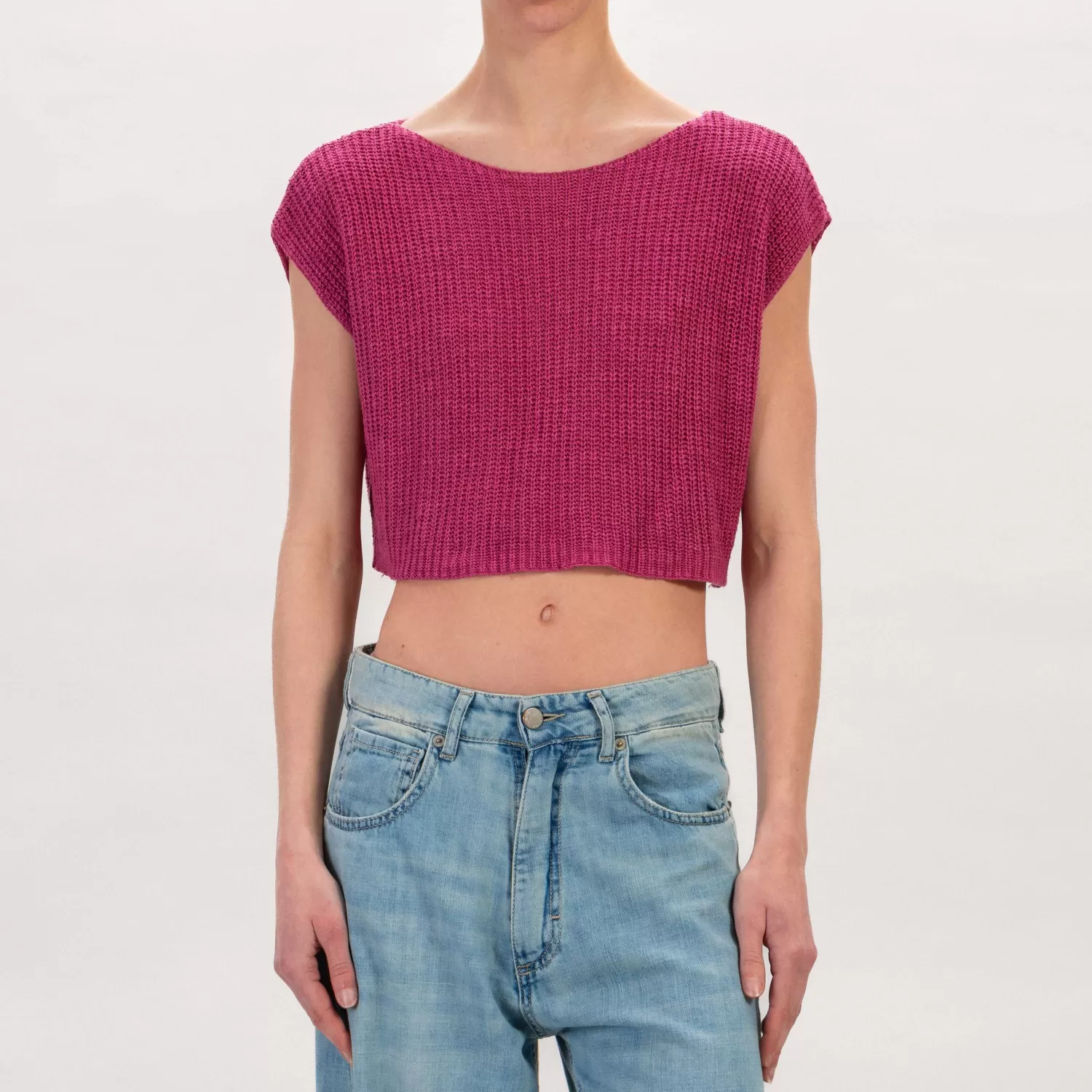 Flash Sale White Mood Zeroassoluto-Maglia Crop - Rose