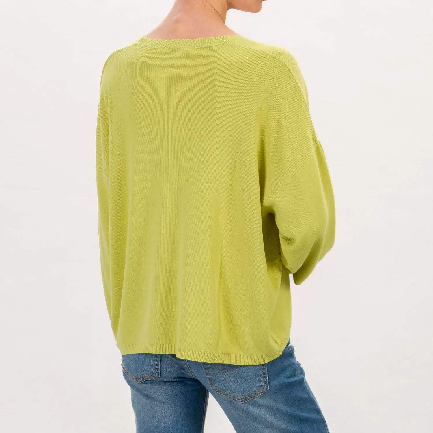 Online White Mood Zeroassoluto-Maglia Scatola Scollo V - Lime