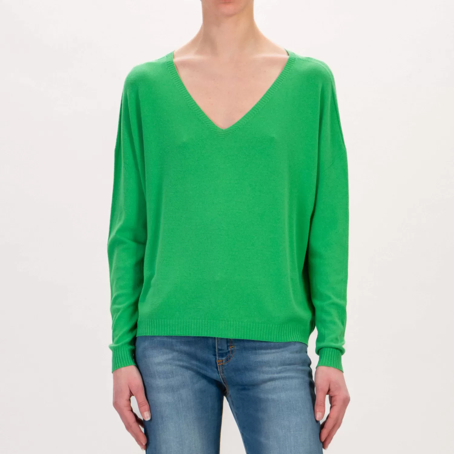 Sale White Mood Zeroassoluto-Maglia Scatola Scollo V - Verde