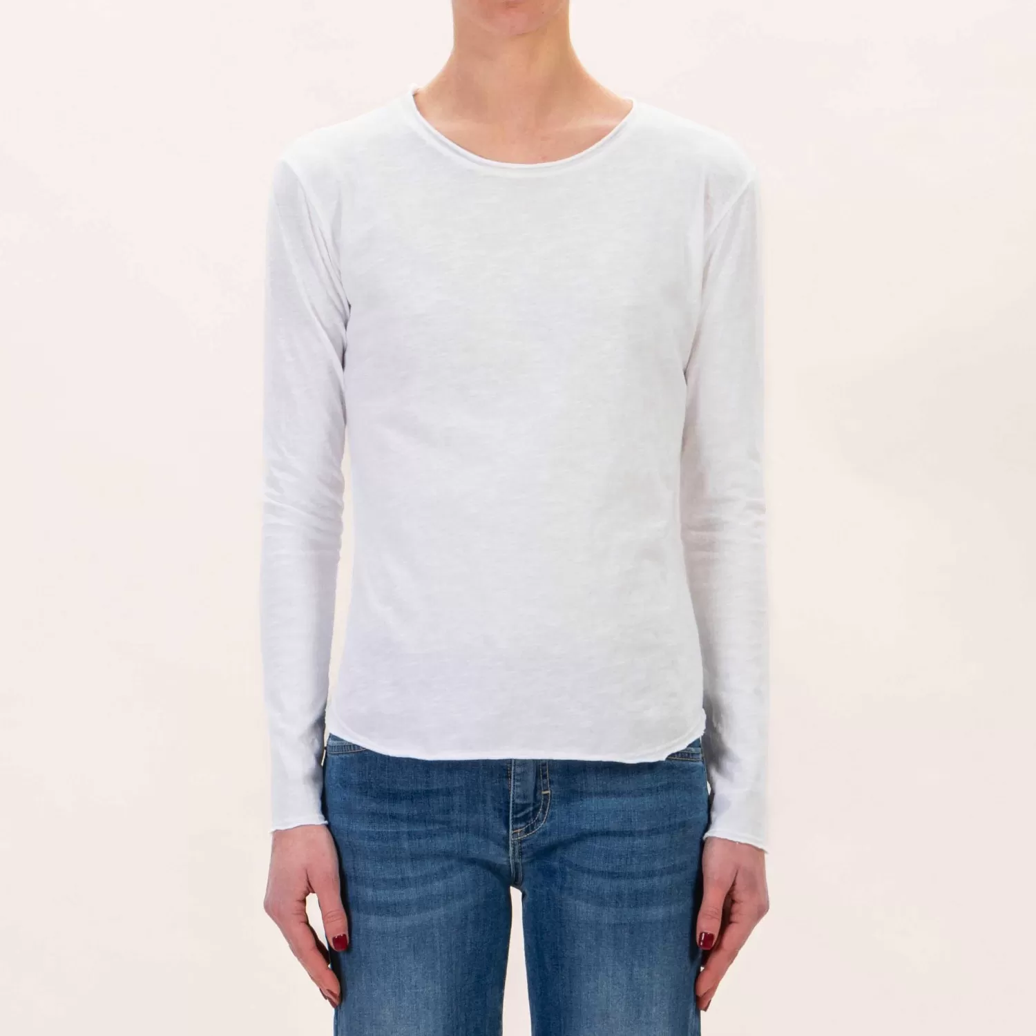 Store White Mood Zeroassoluto-T-Shirt Girocollo - Bianco