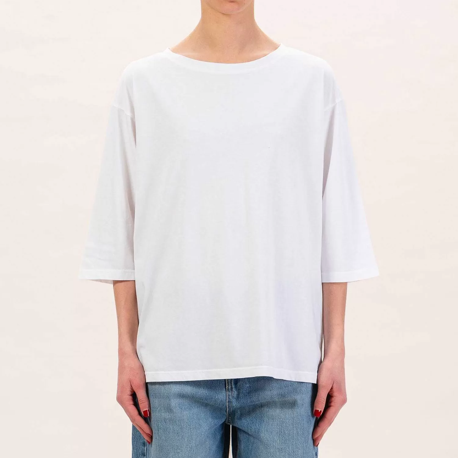 Fashion White Mood Zeroassoluto-T-Shirt Manica 3/4 - Bianco