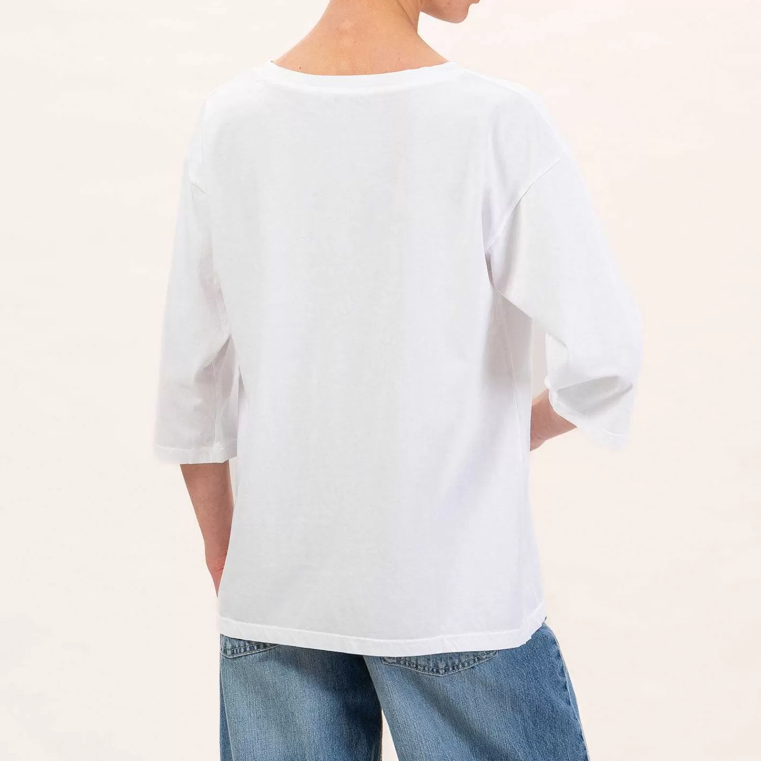 Fashion White Mood Zeroassoluto-T-Shirt Manica 3/4 - Bianco