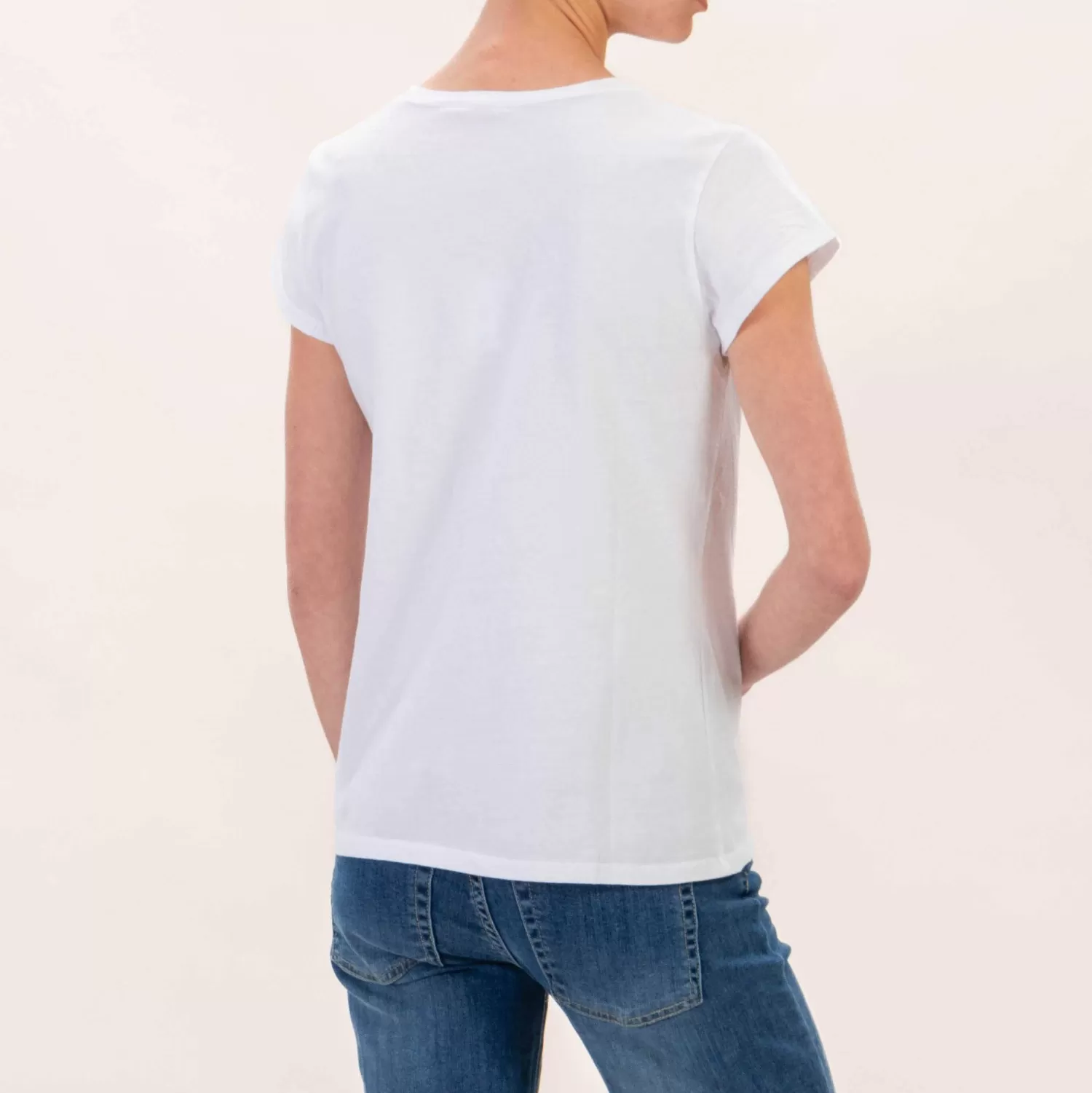 Best White Mood Zeroassoluto-T-Shirt Mezza Manica Slim Fit - Bianco