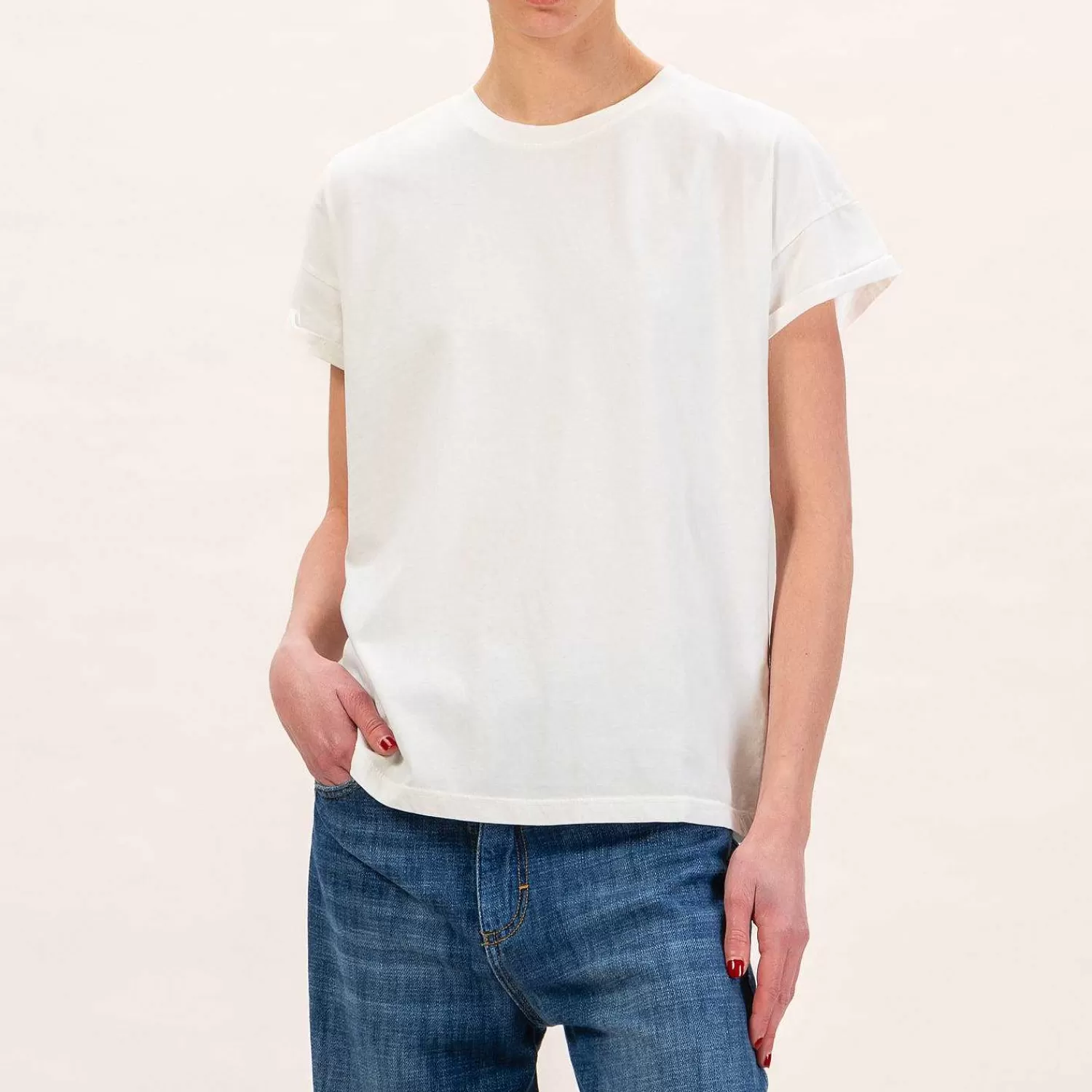 Discount White Mood Zeroassoluto-T-Shirt Regular Fit - Burro