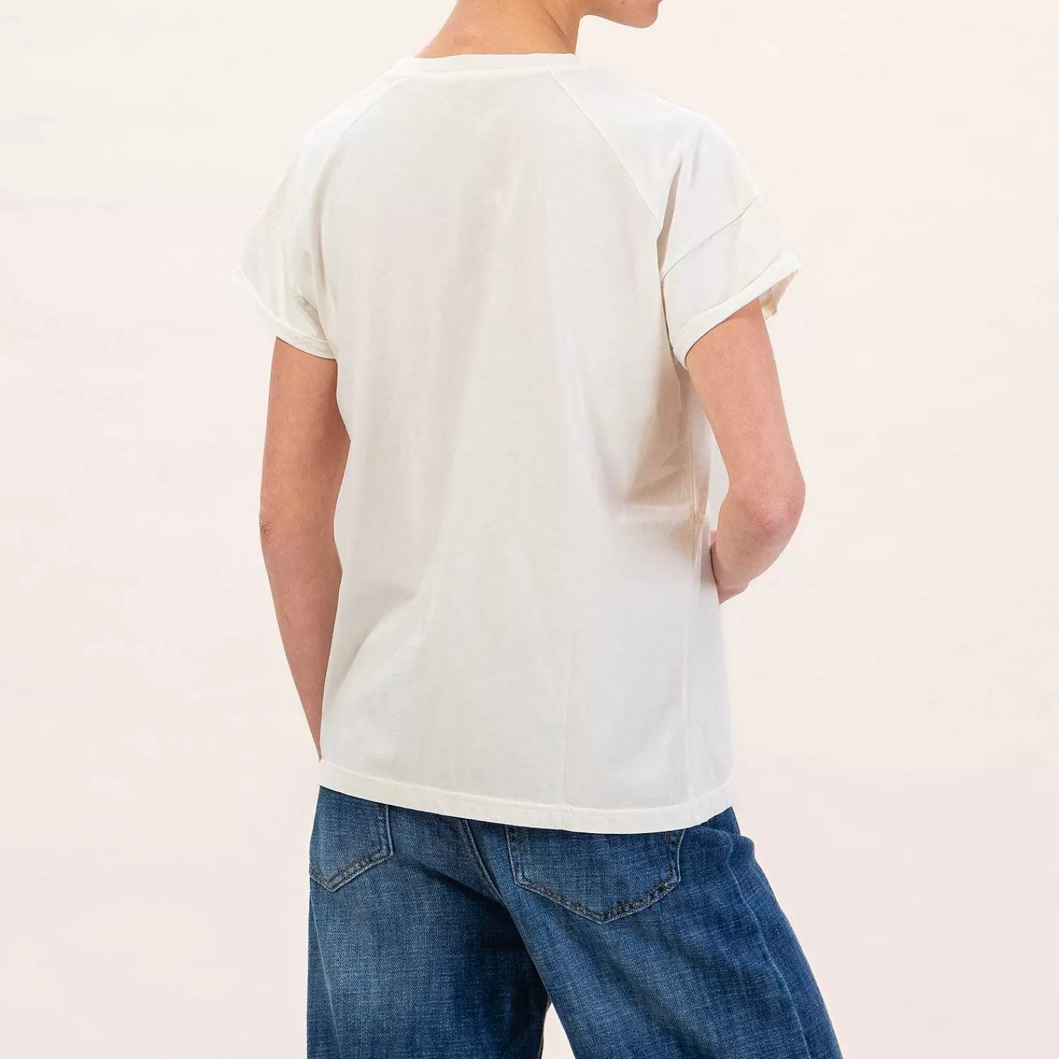 Discount White Mood Zeroassoluto-T-Shirt Regular Fit - Burro