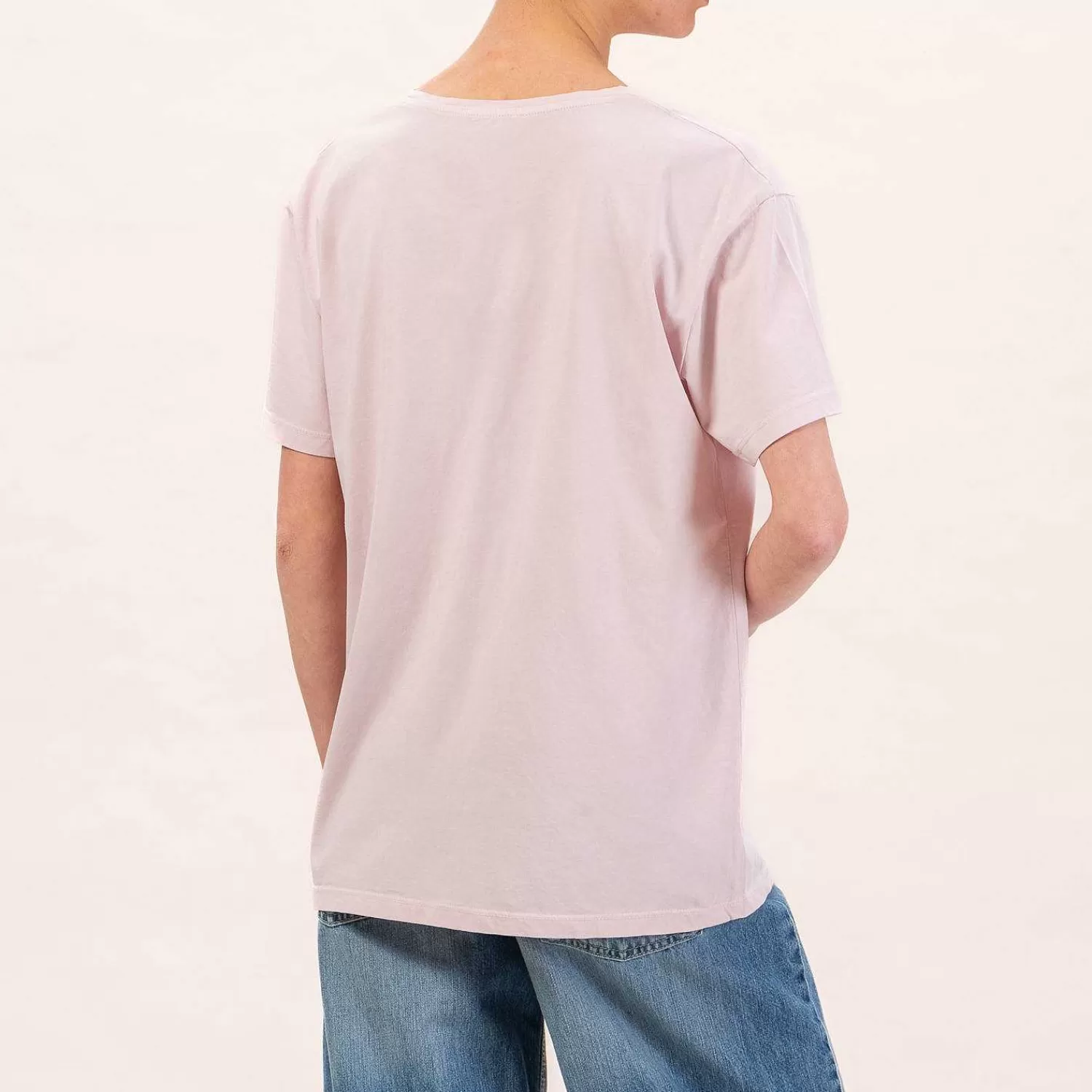 Outlet White Mood Zeroassoluto-T-Shirt Scatola Comfort Fit - Rosa