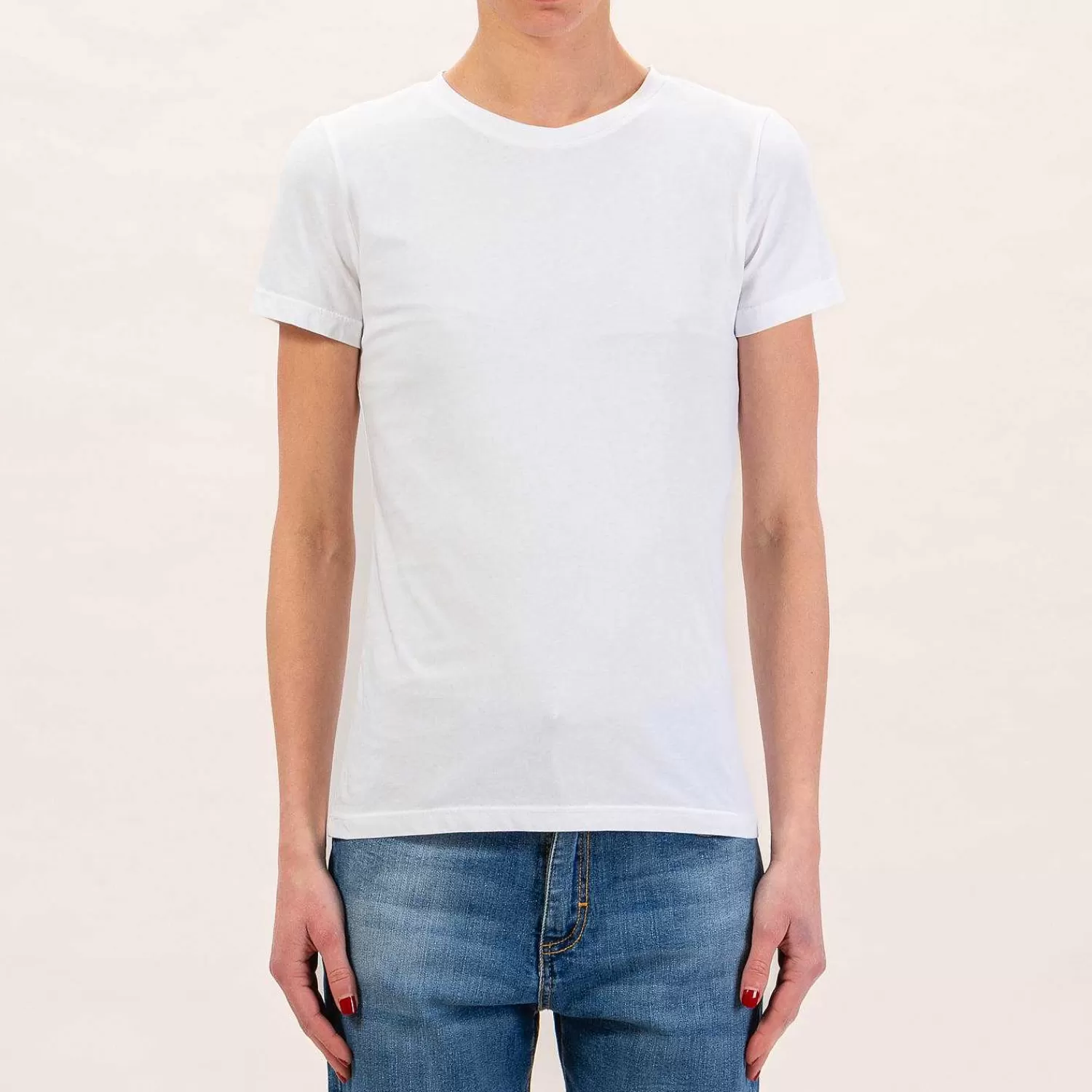 Best White Mood Zeroassoluto-T-Shirt Slimfit Mezza Manica - Bianco