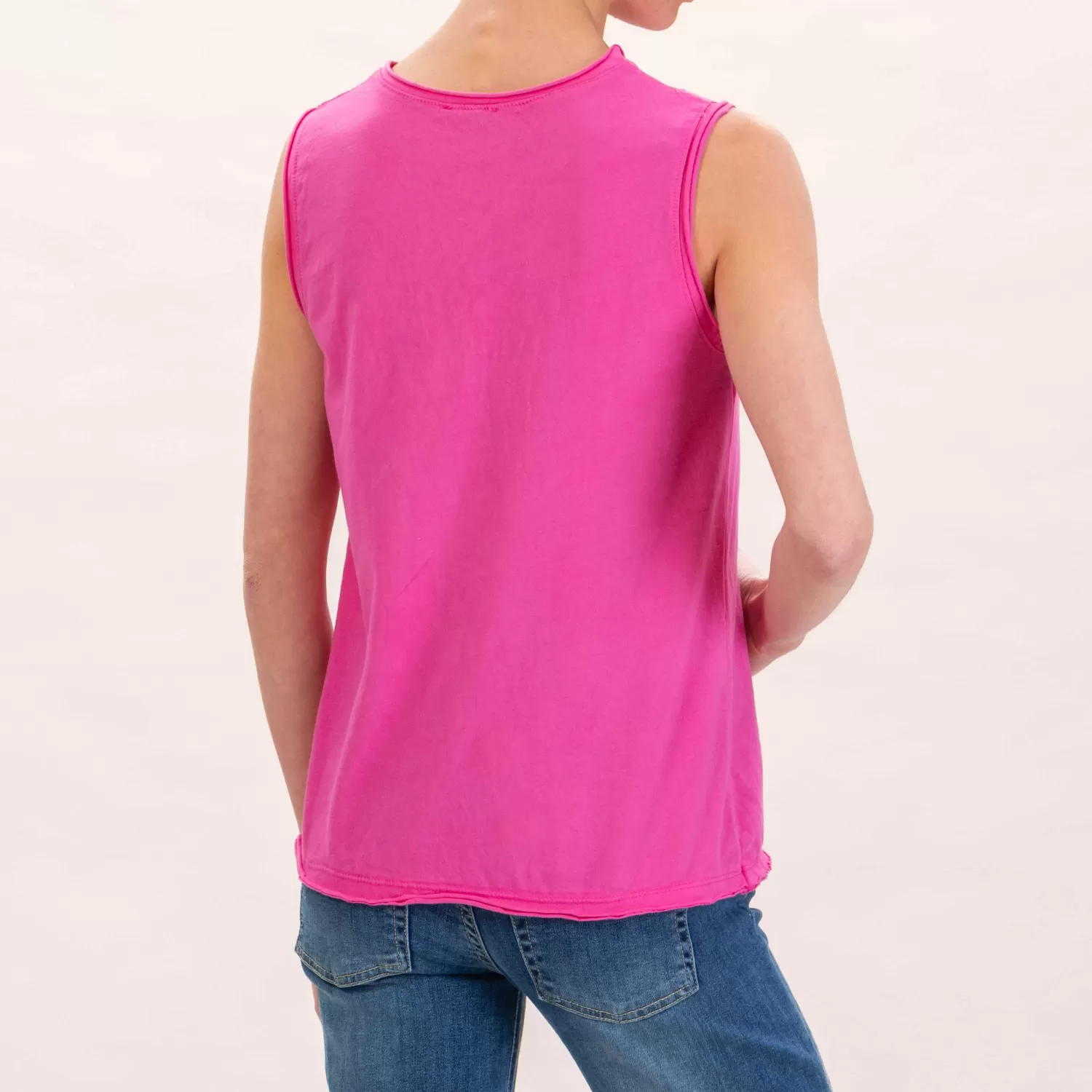 Online White Mood Zeroassoluto-T-Shirt Smanicata In Cotone - Pink